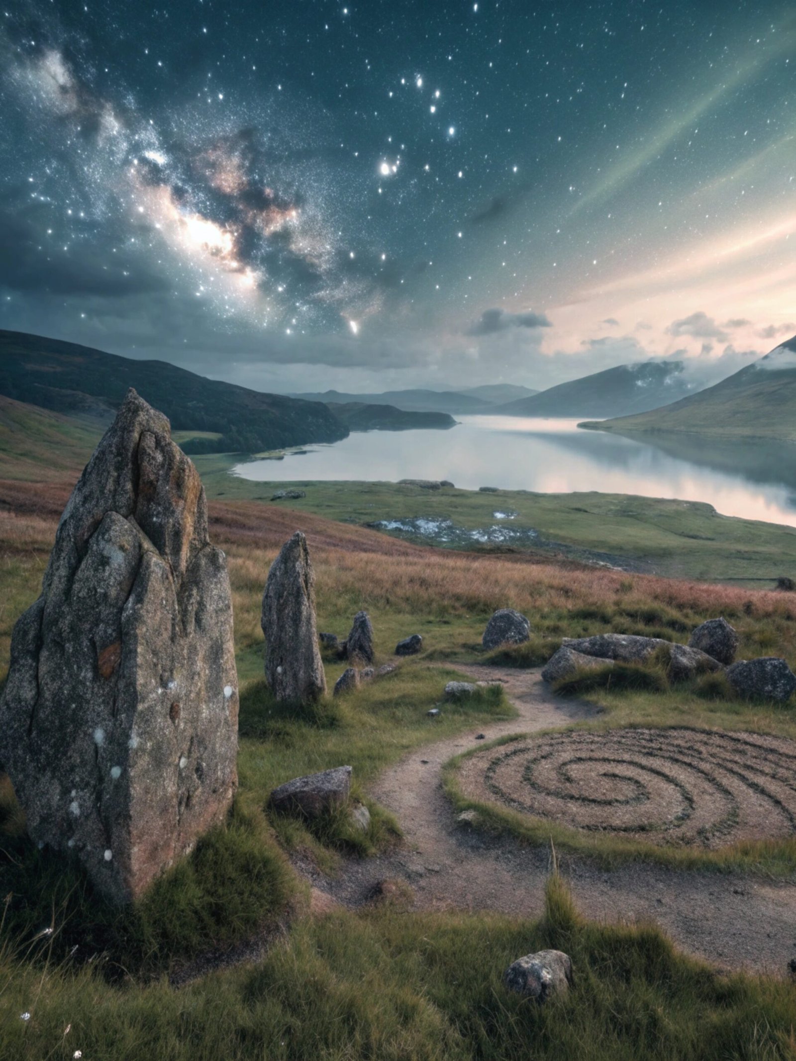 Nebular Loch Highlands