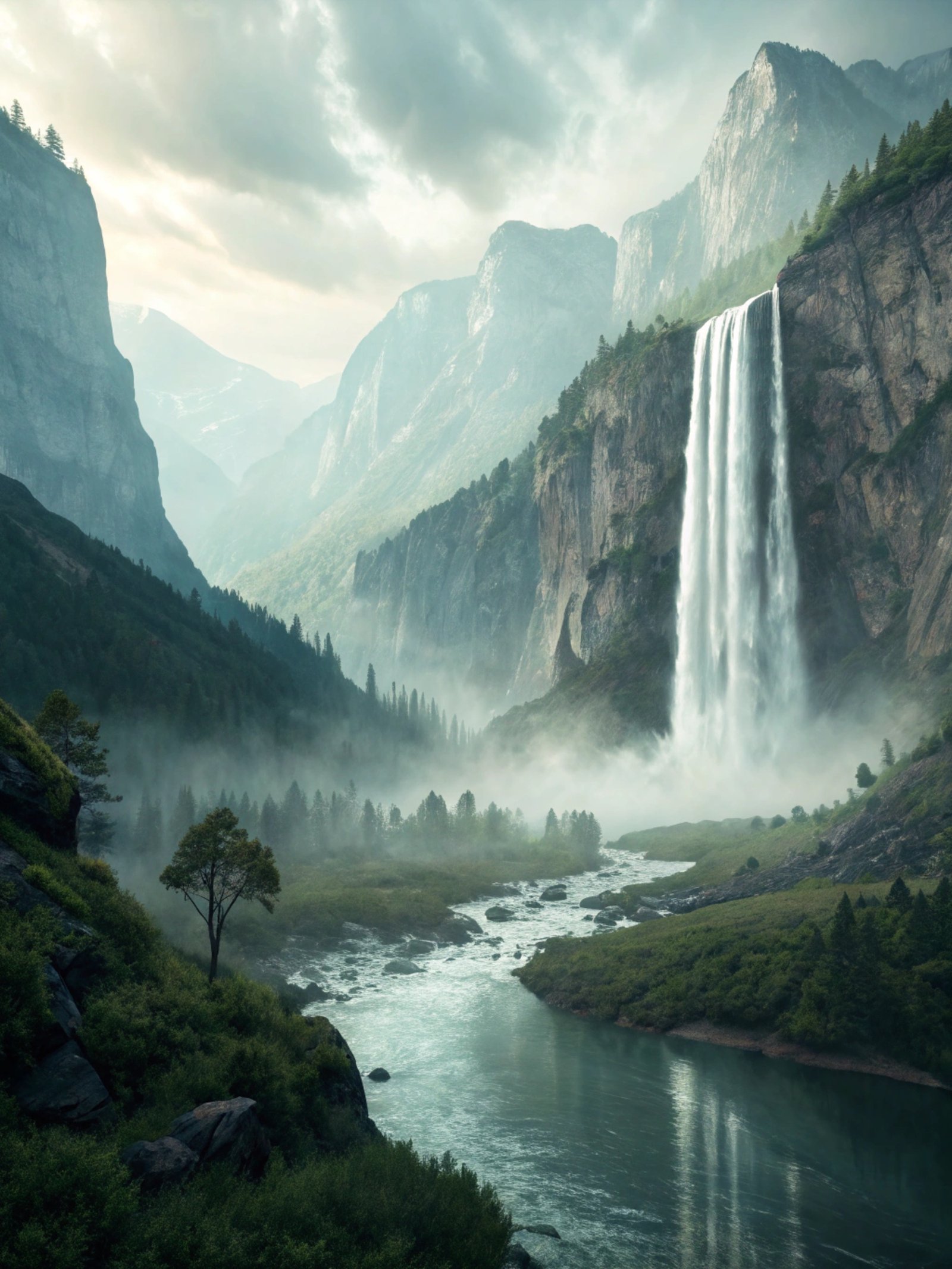 Valley with Echo Visuals