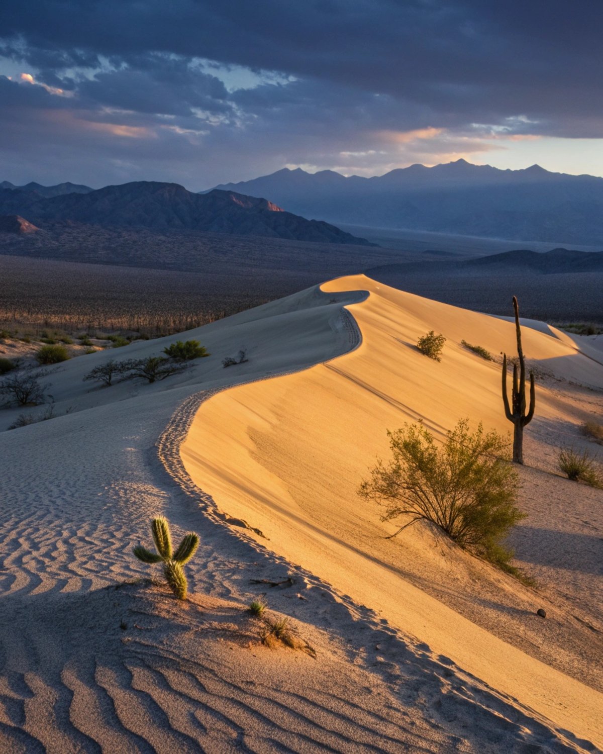 Desert Dune at Twilight