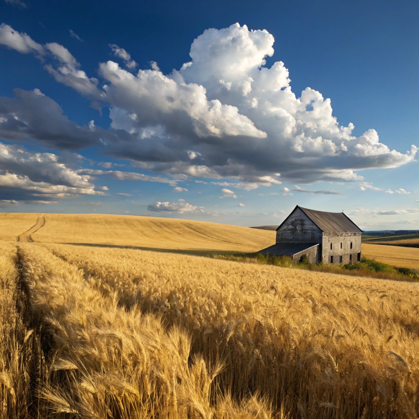 Wheat Field Barn