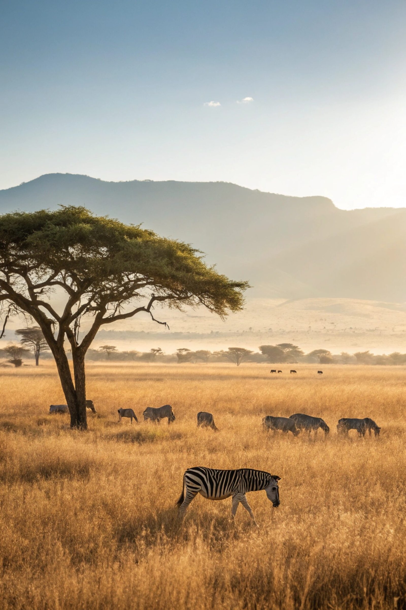 Savanna Zebra Horizon