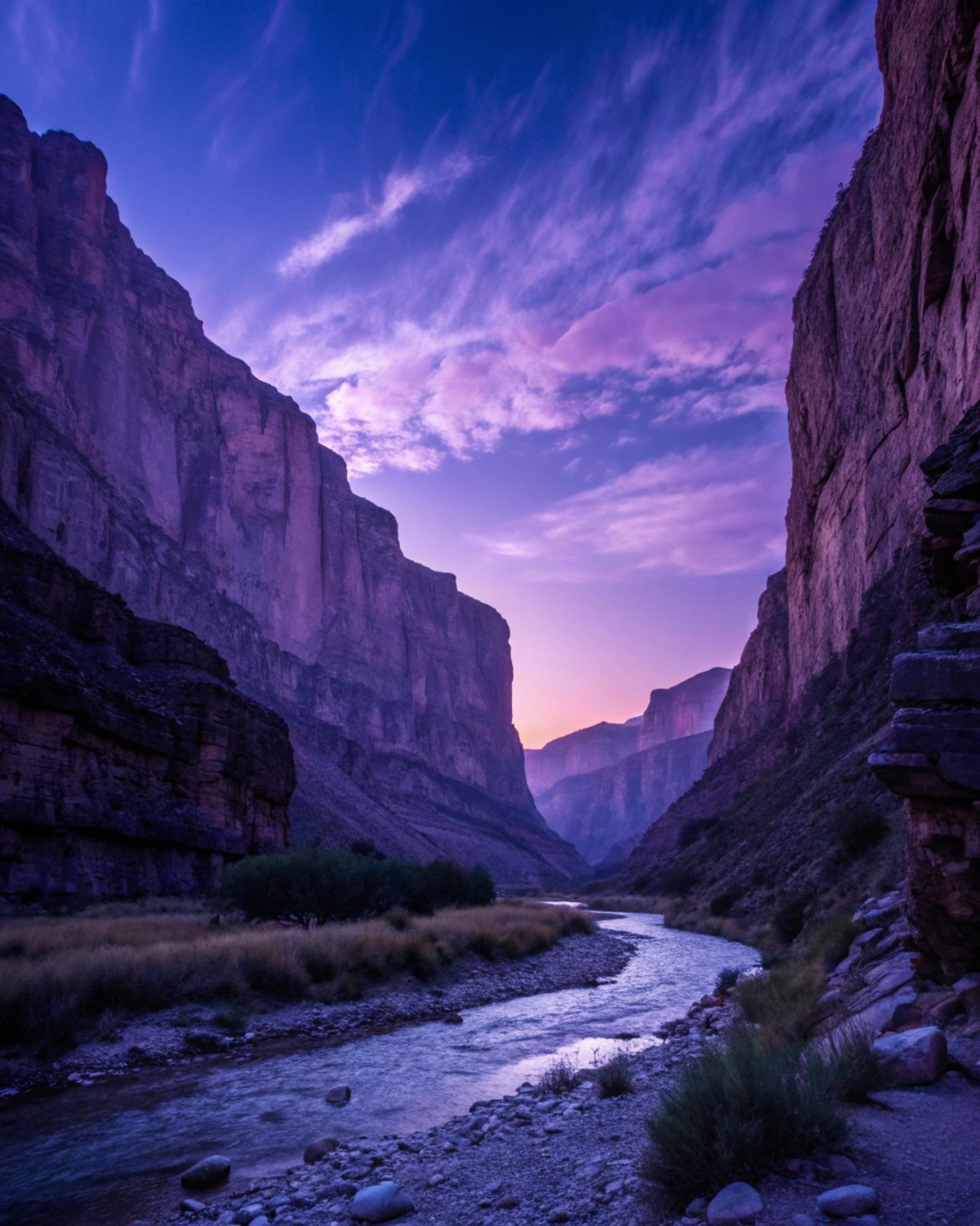 Canyon at Twilight