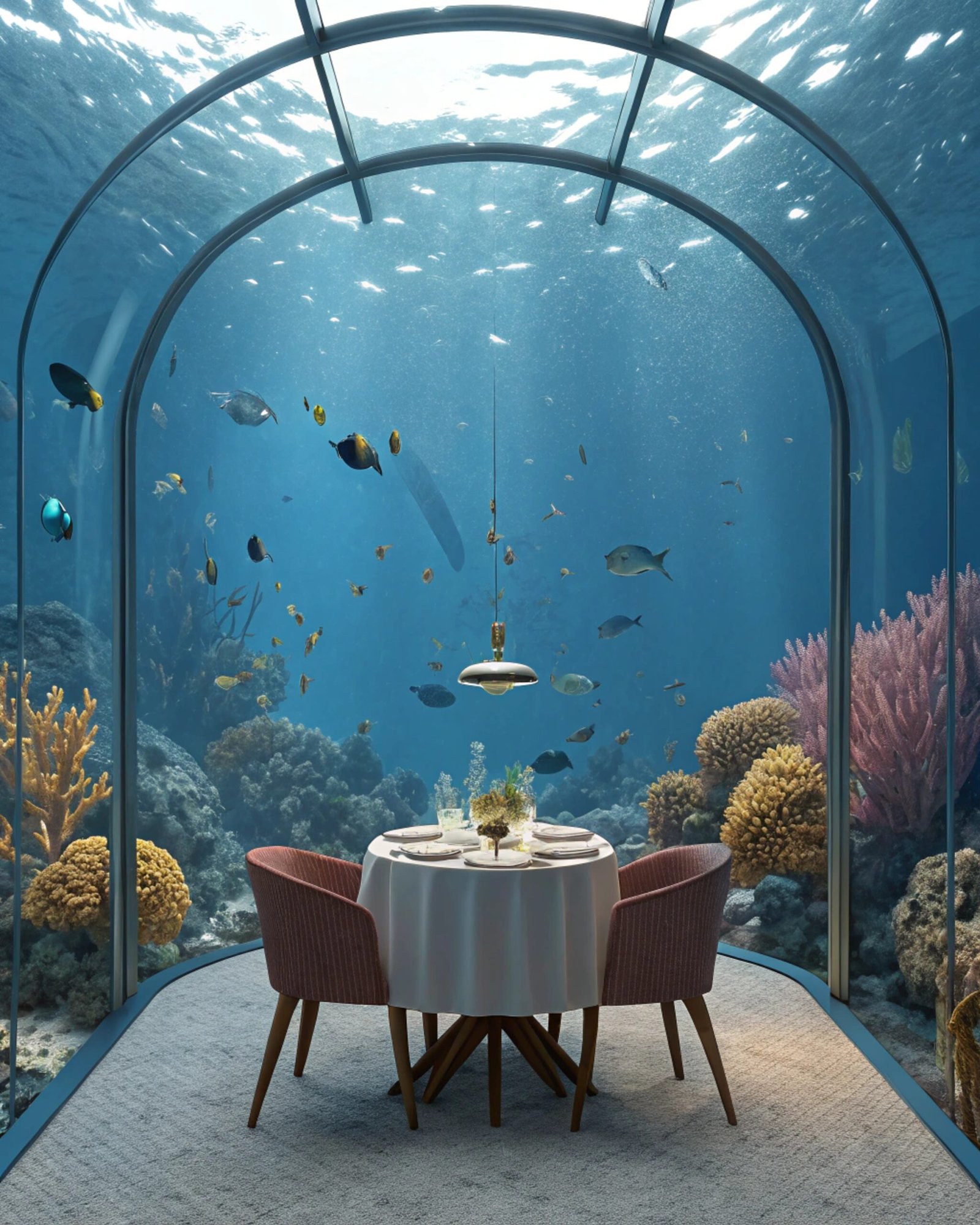 Underwater Dining Coral