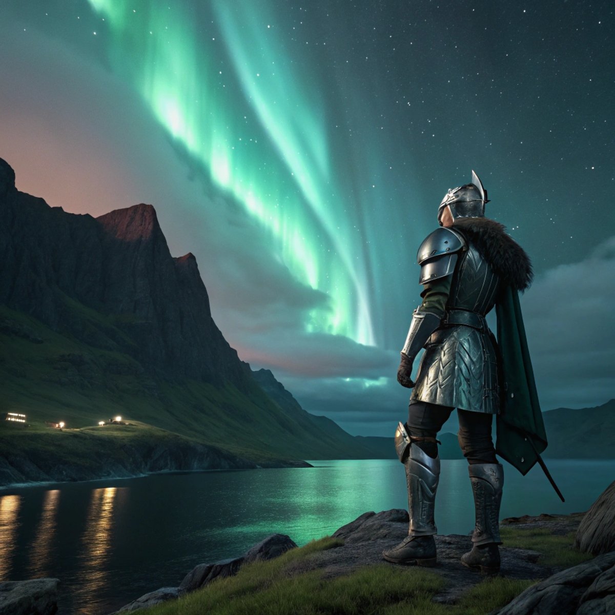 Valkyrie Awaiting Souls at Fjord
