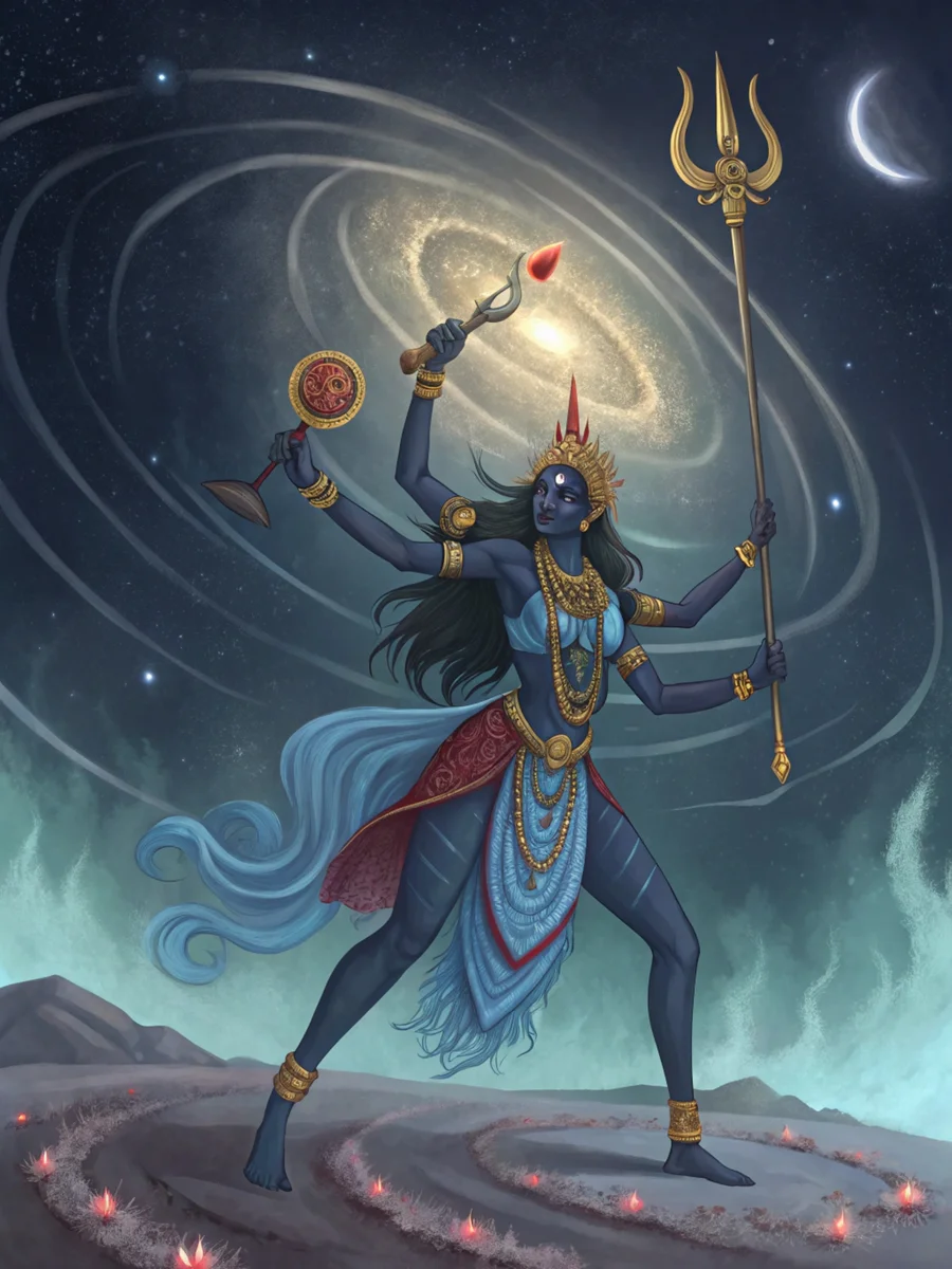 Kali's Cosmic Dance