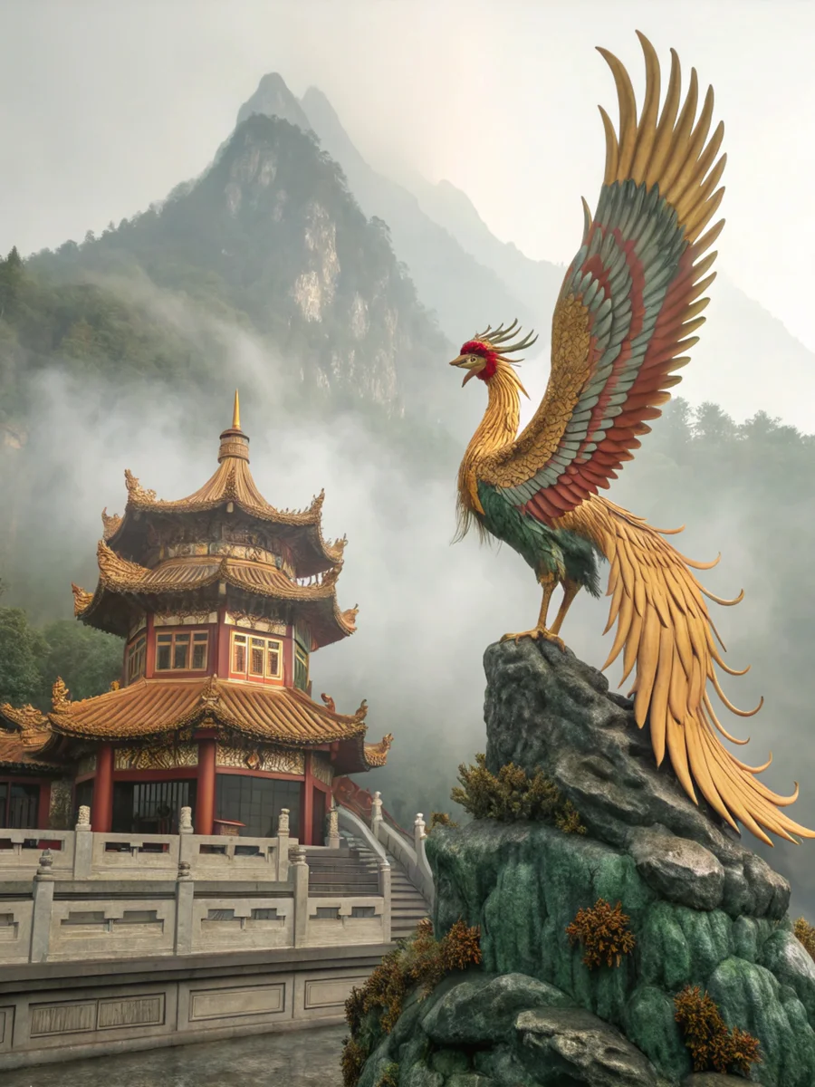 Chinese Phoenix Throne