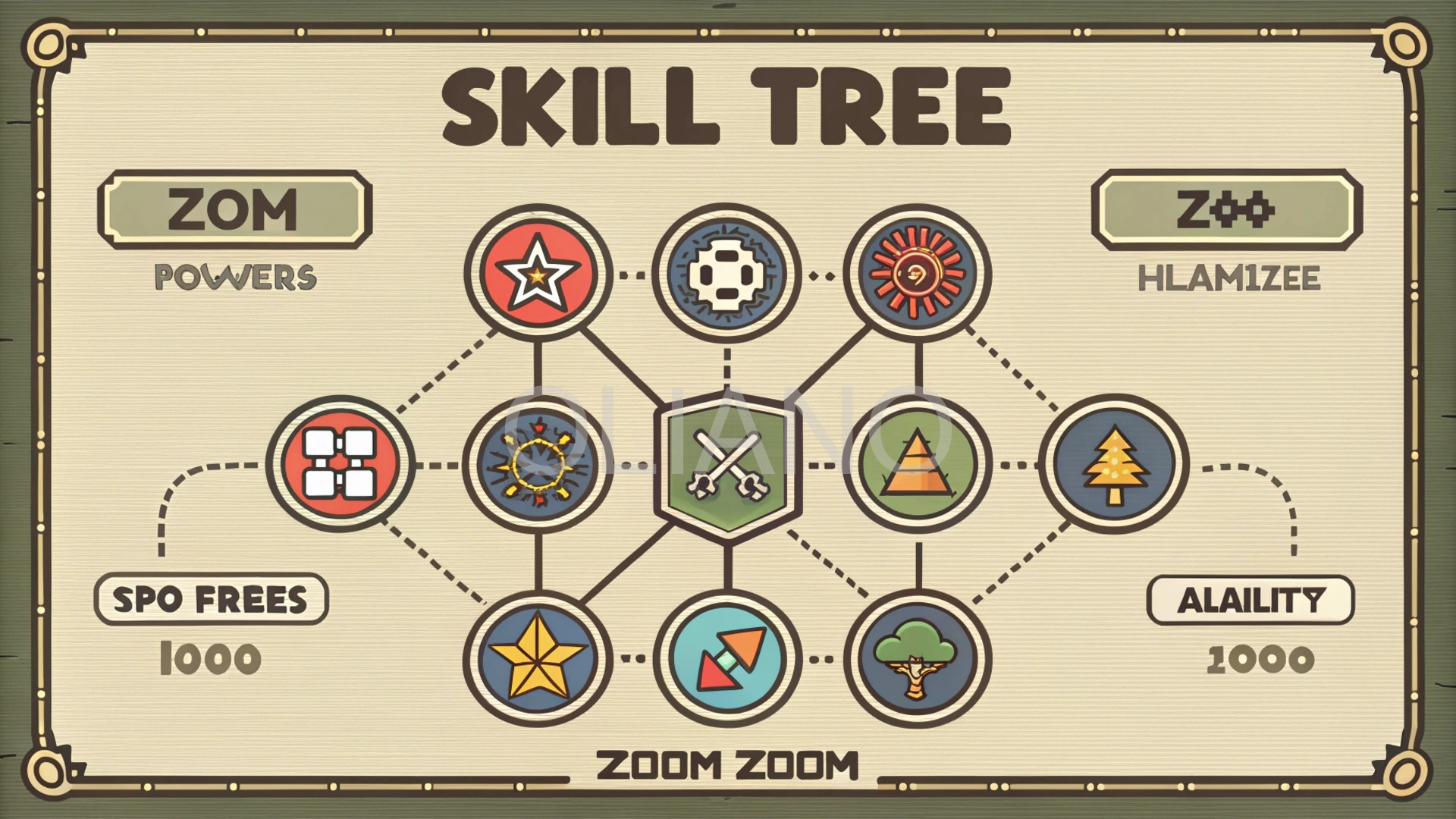 16-bit skill tree
