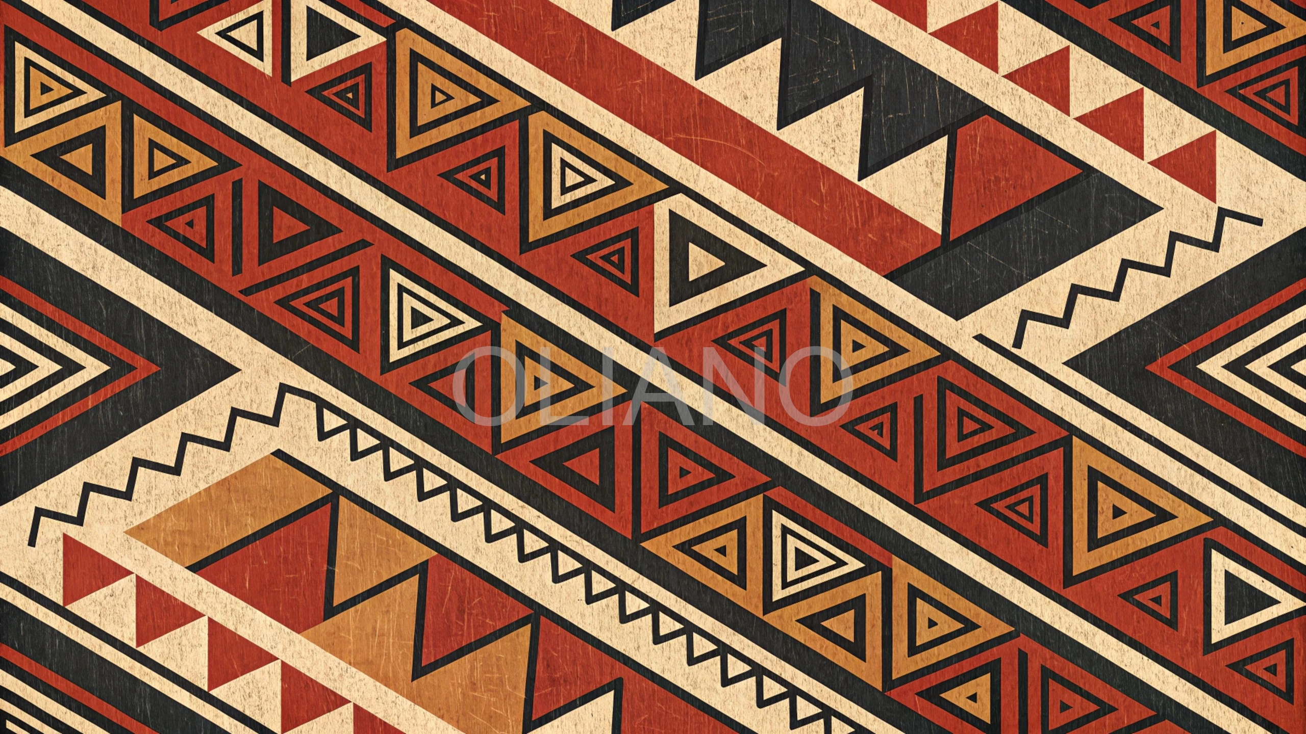 Tribal Geometric Art