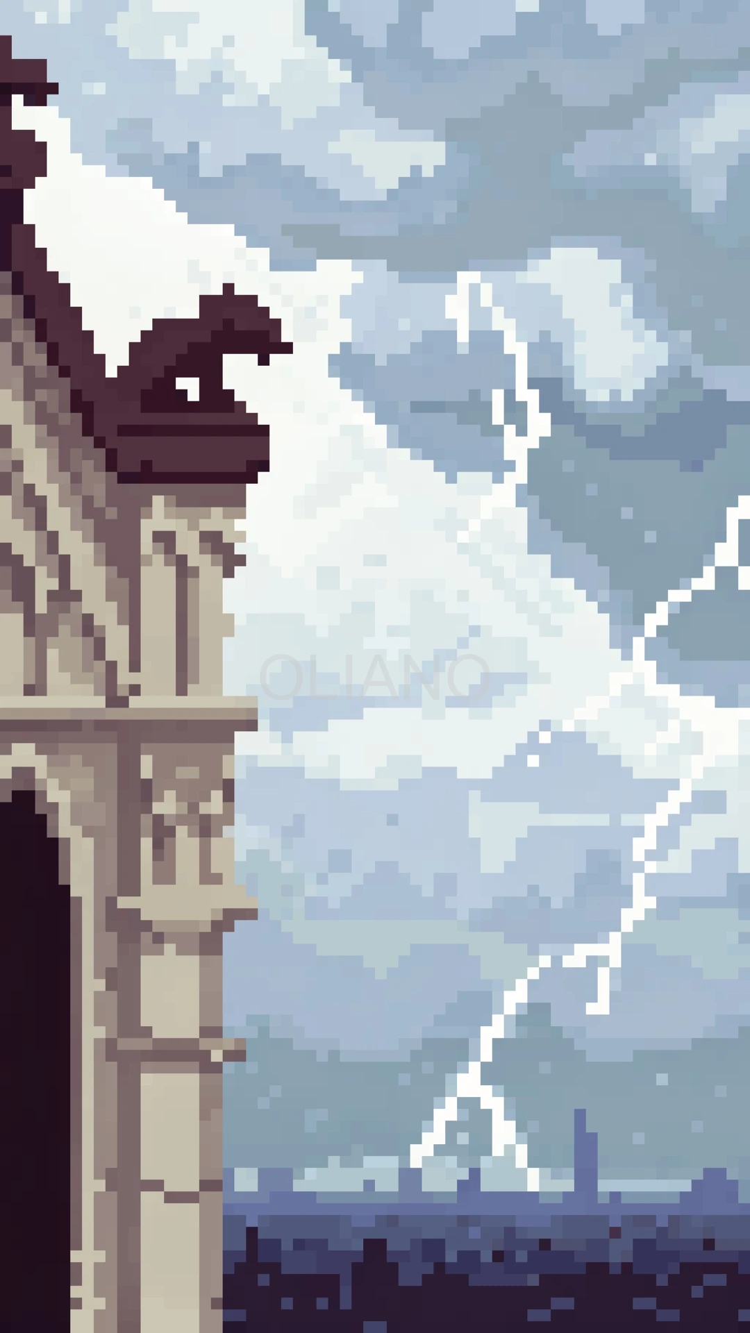 Gothic Cathedral Rooftop