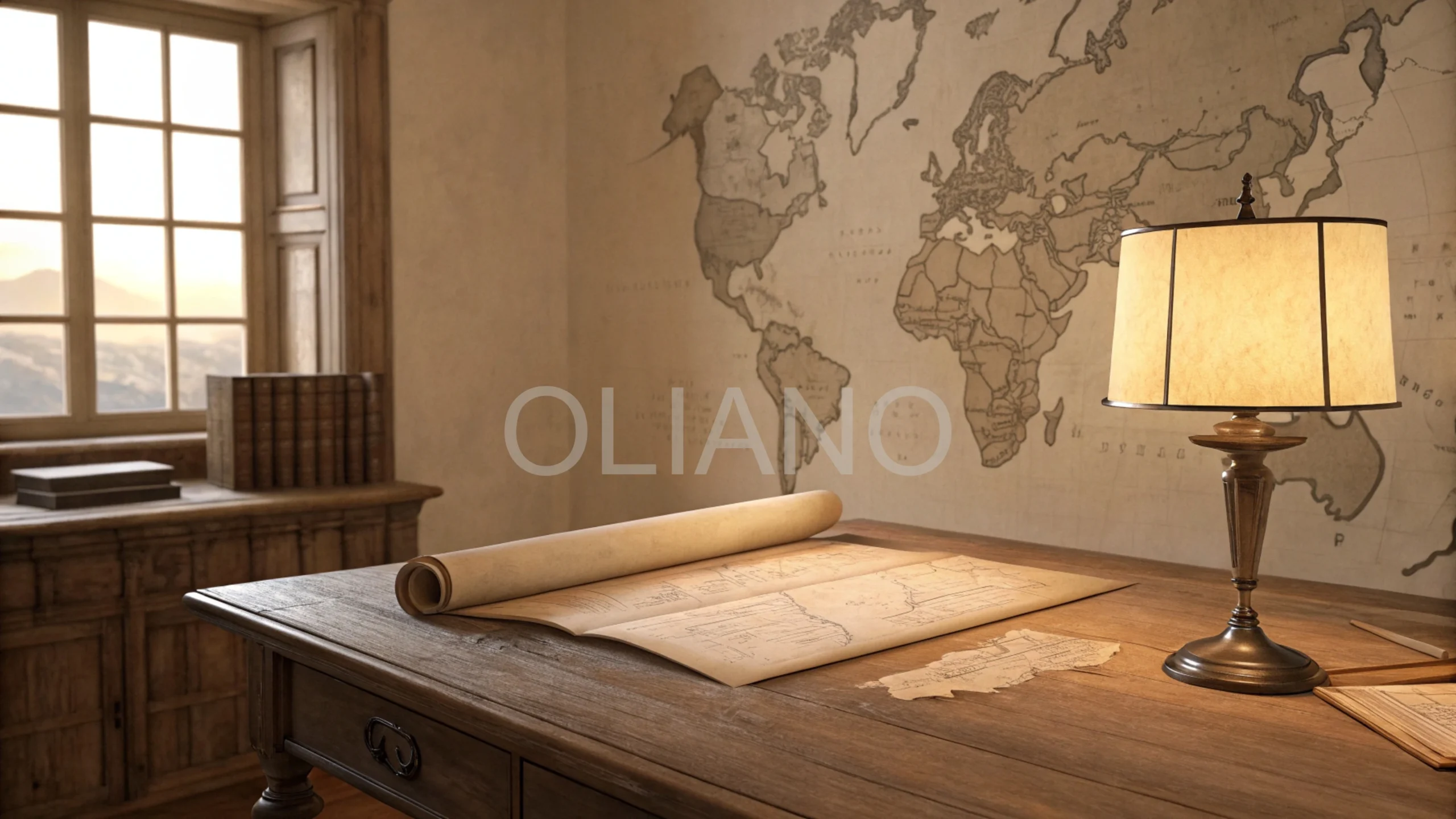 Parchment Map Cartographer’s Peace