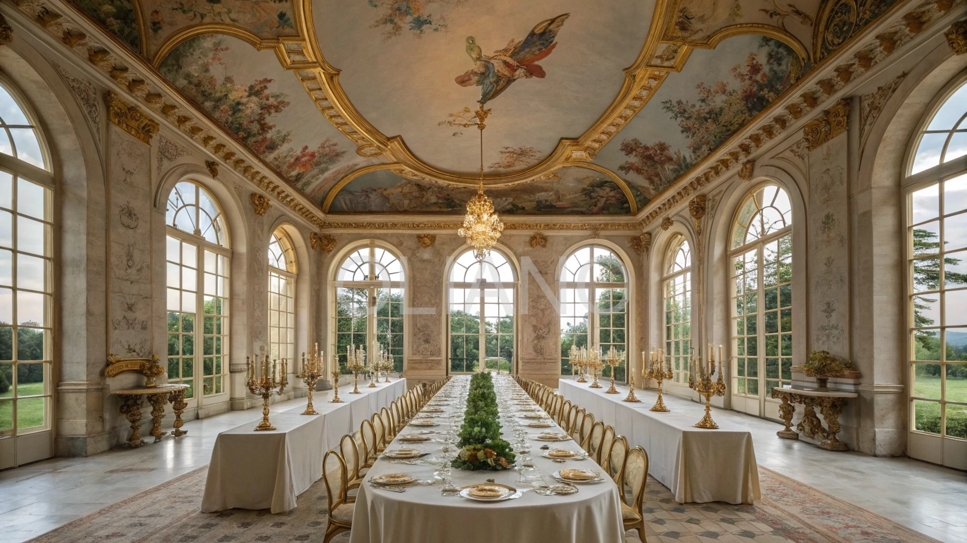 Baroque Dining Splendor