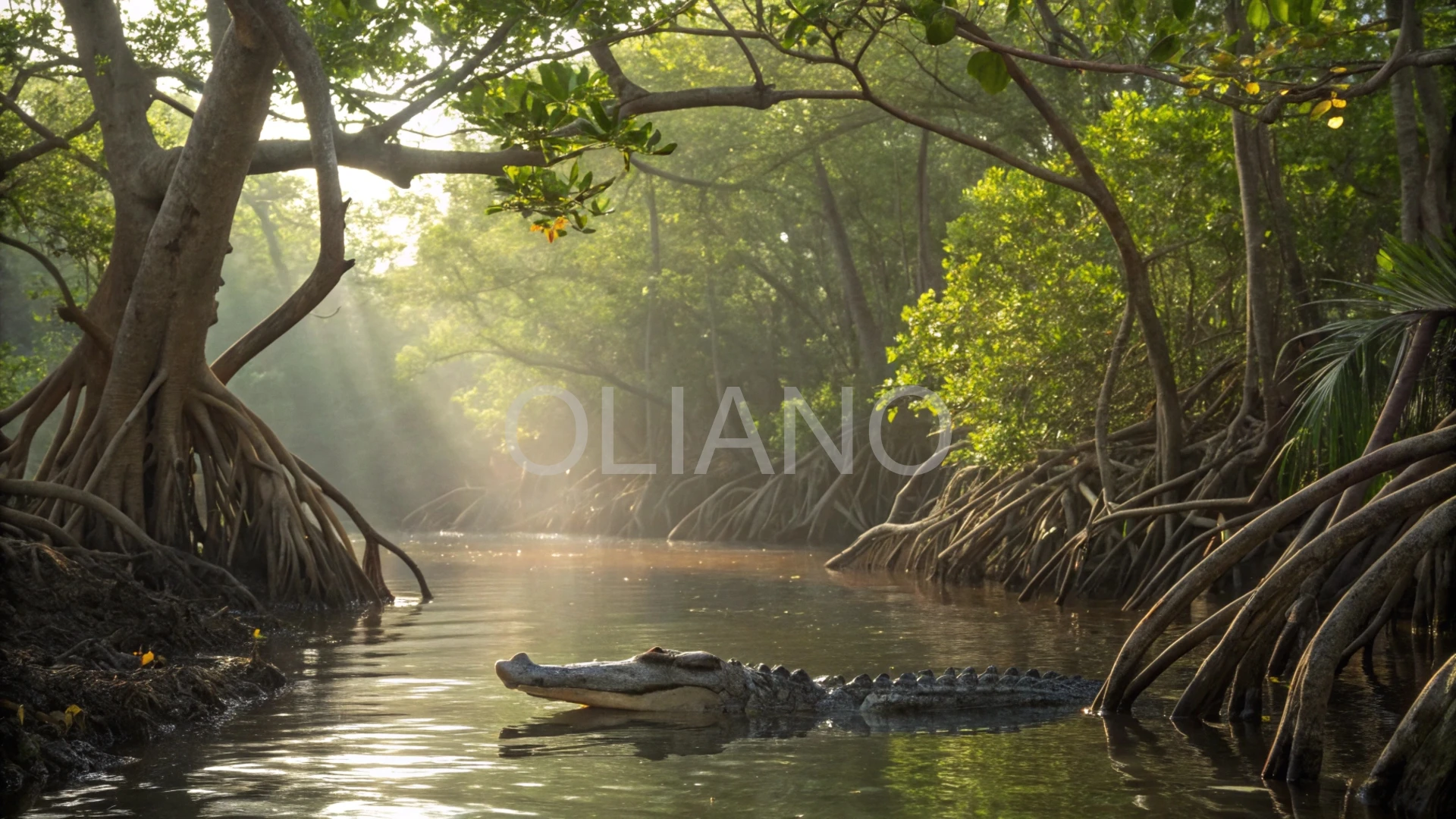 Crocodile’s Mangrove Lair