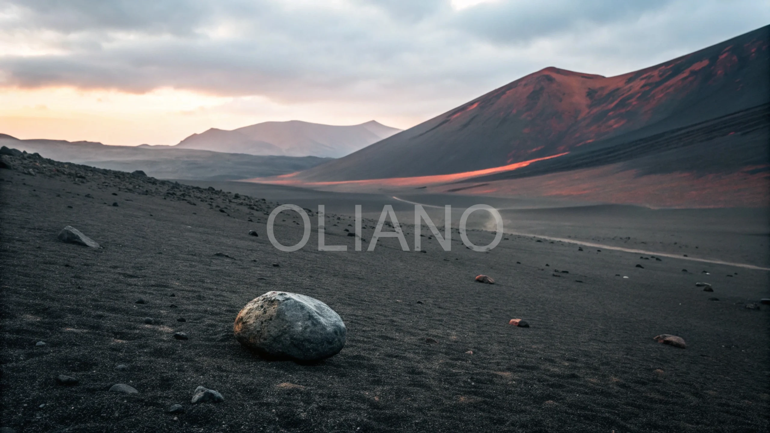 Obsidian Chip Volcanic Plain