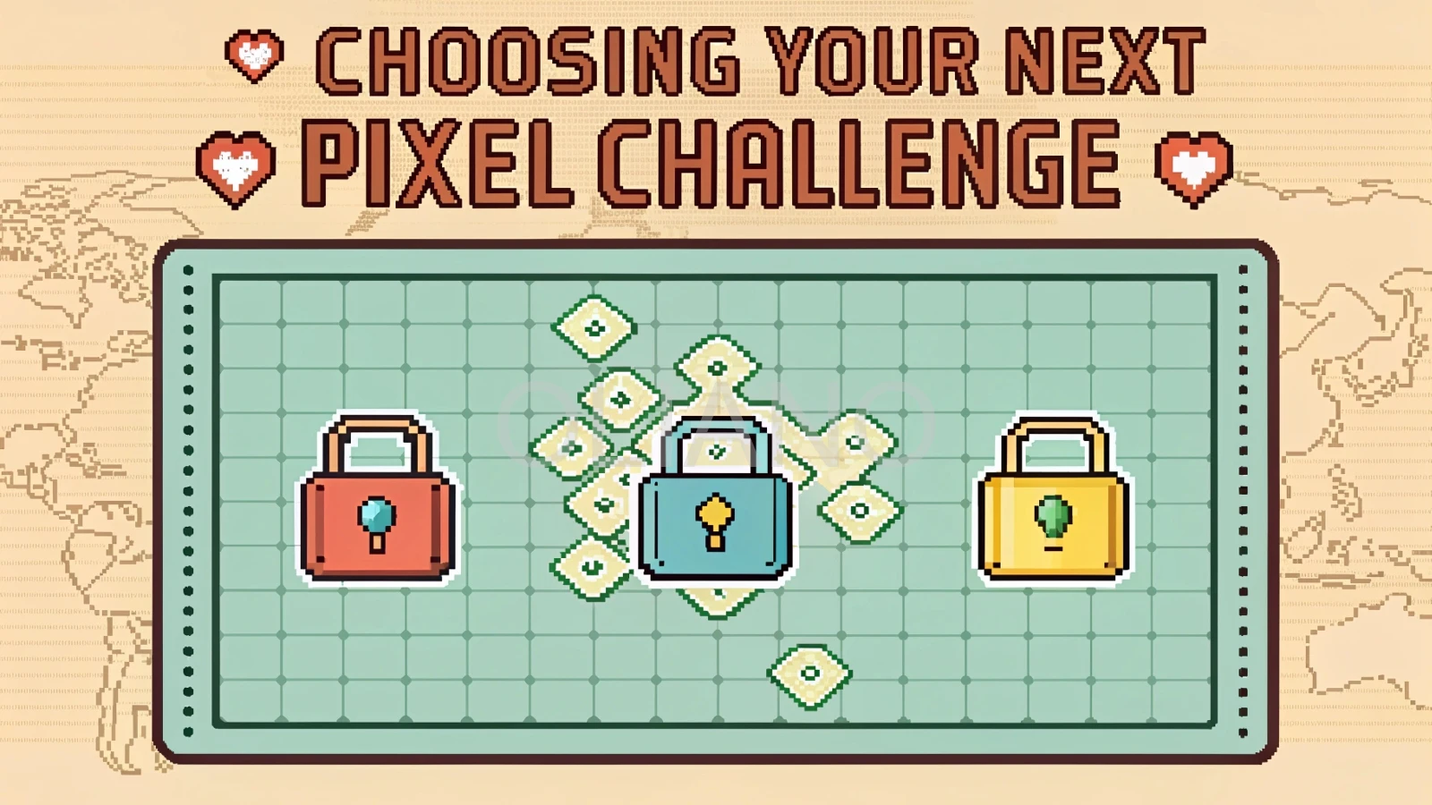 8-bit level select screen