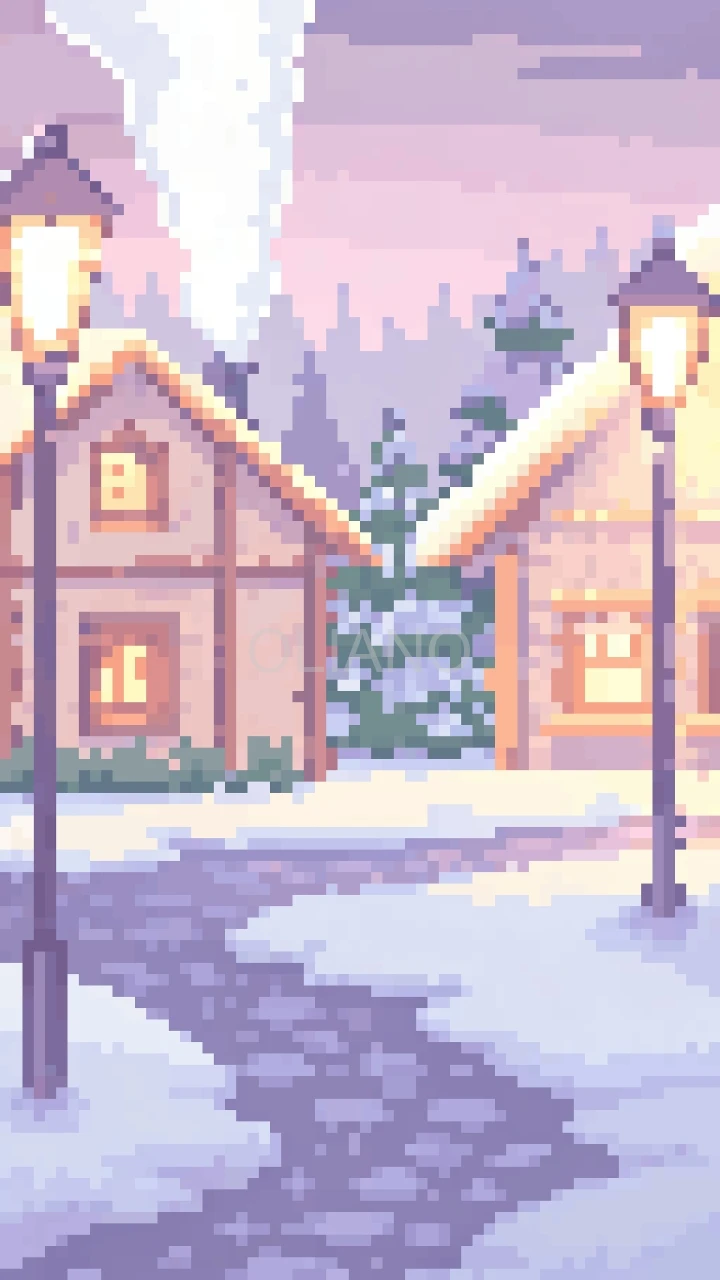 Winter Hamlet Serenity