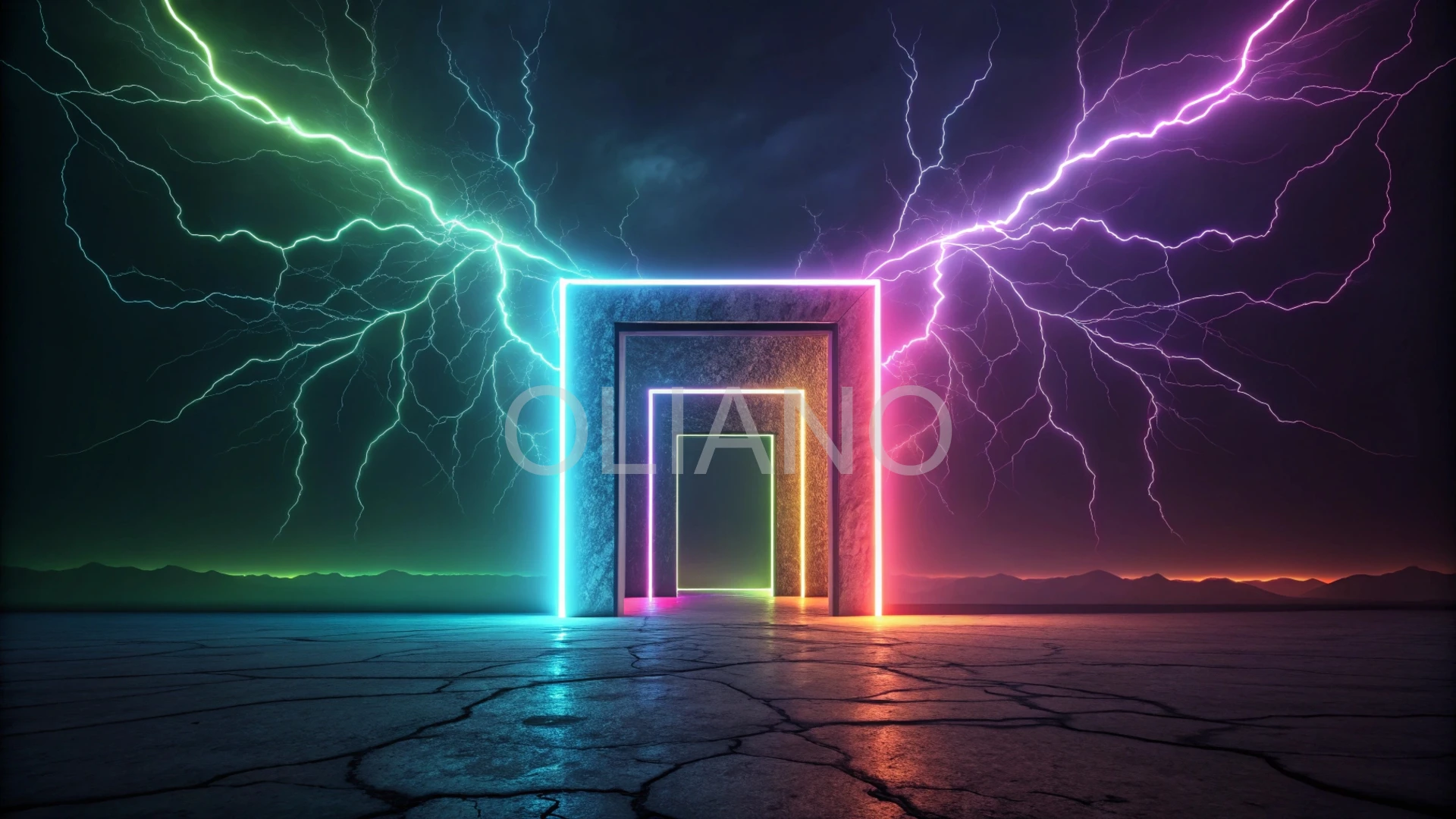 Neon Rendering Pack (5 files, 1920x1080)