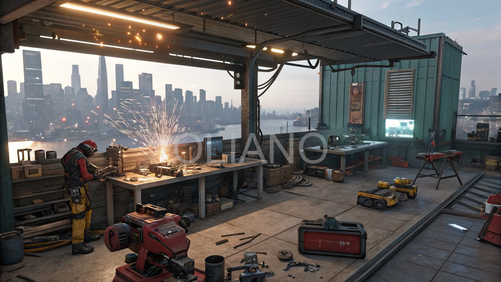 Rooftop Robot Repair