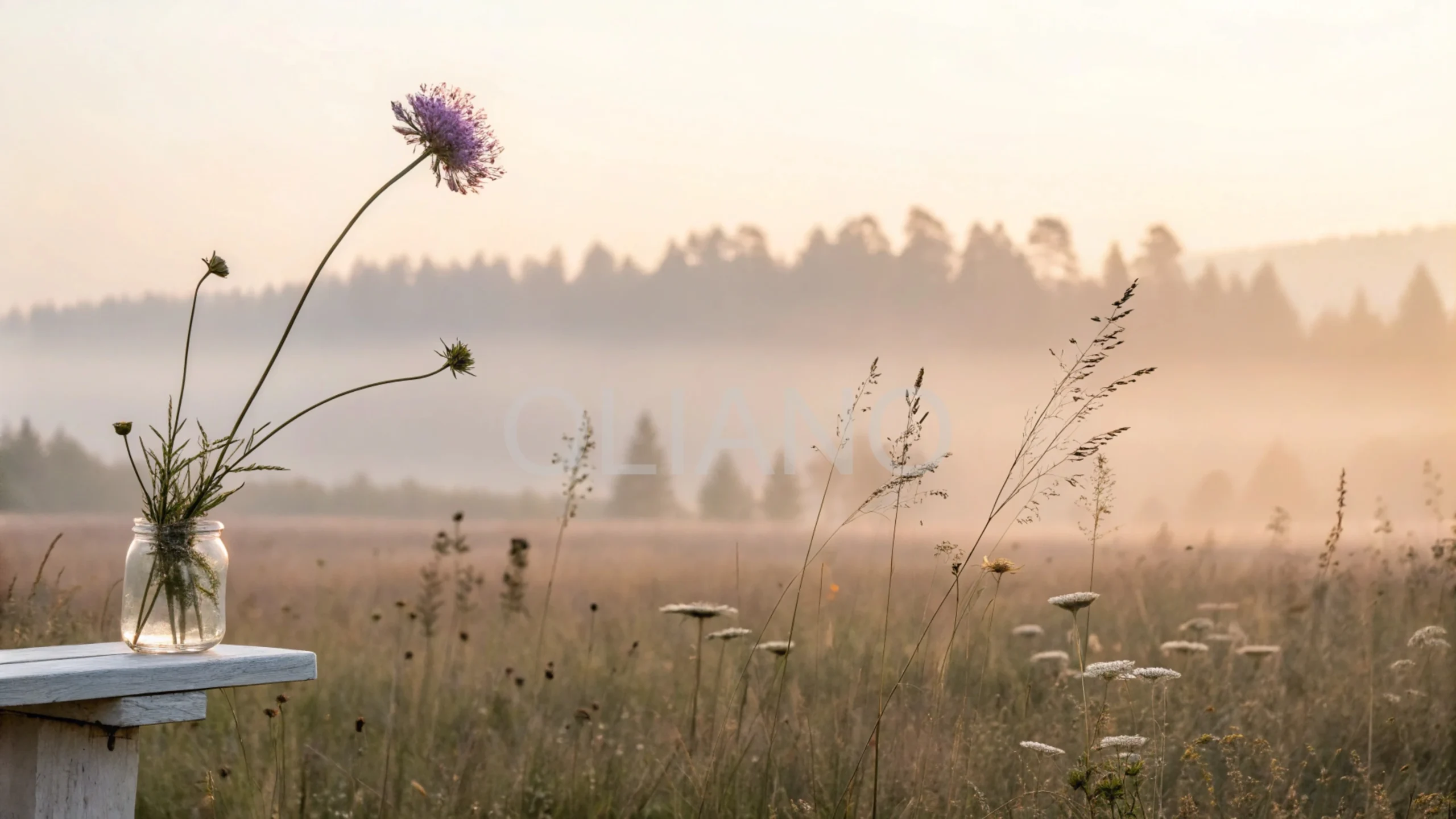 Wildflower Meadow Dawn
