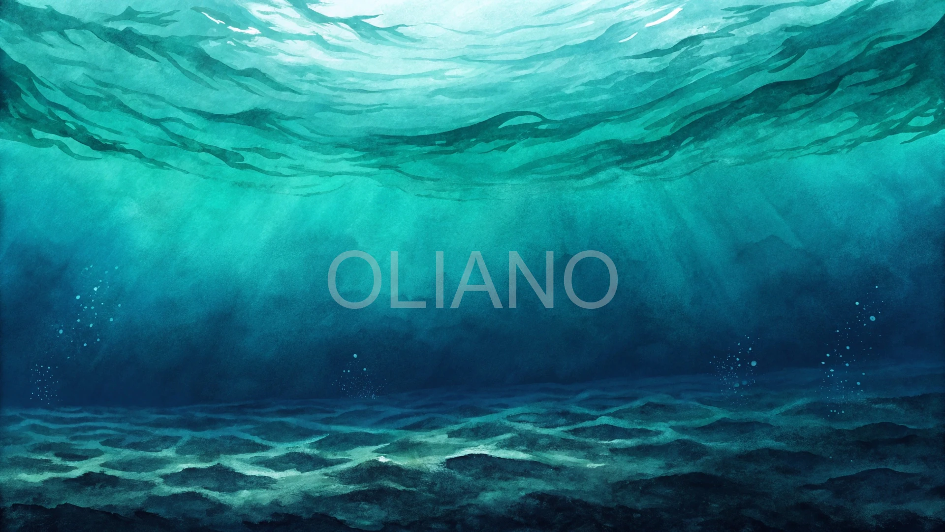 Deep navy/green blend ocean texture