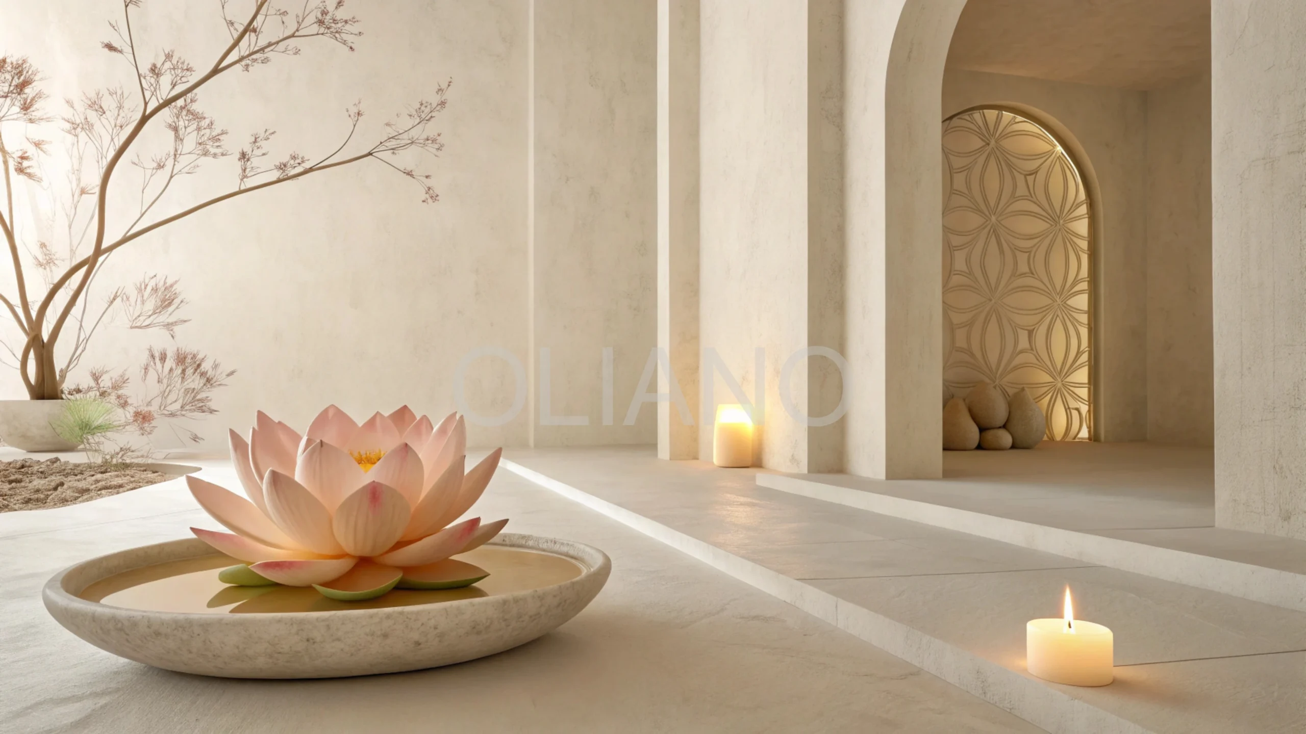 Lotus Flower Temple Calm