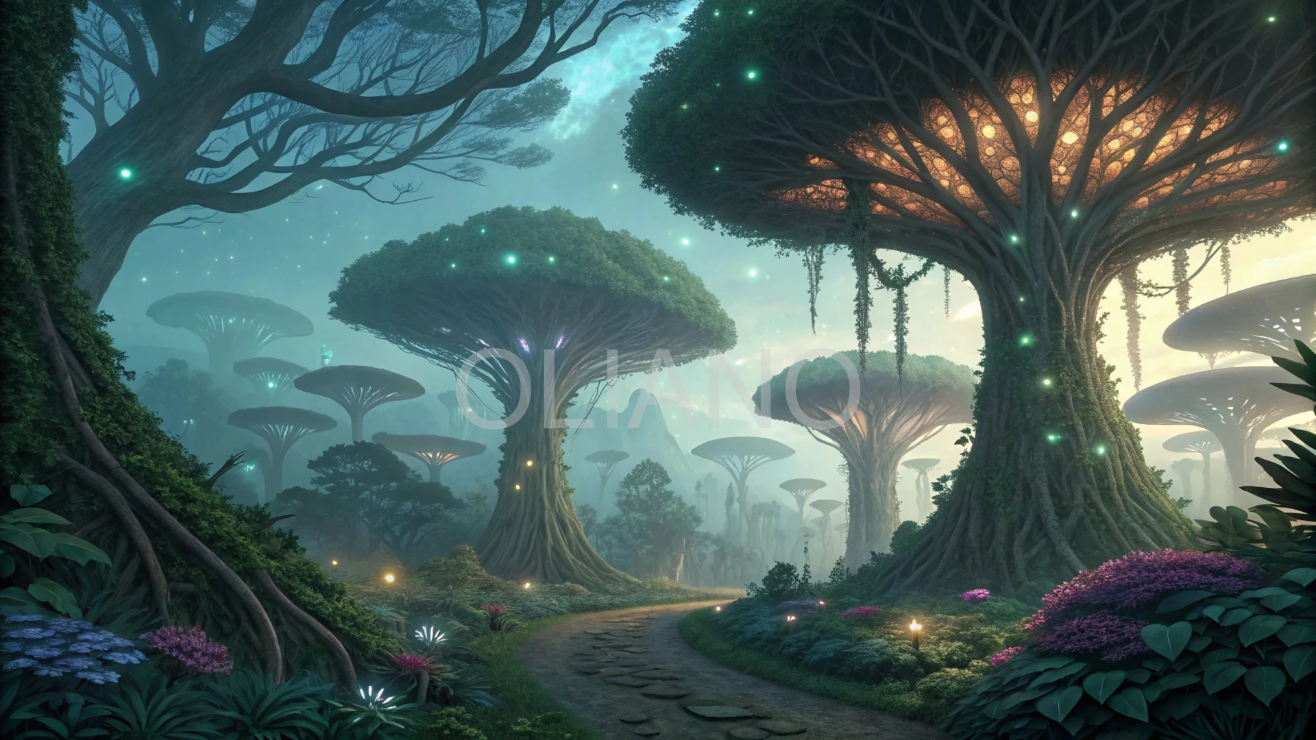 Sentient Plant Lands