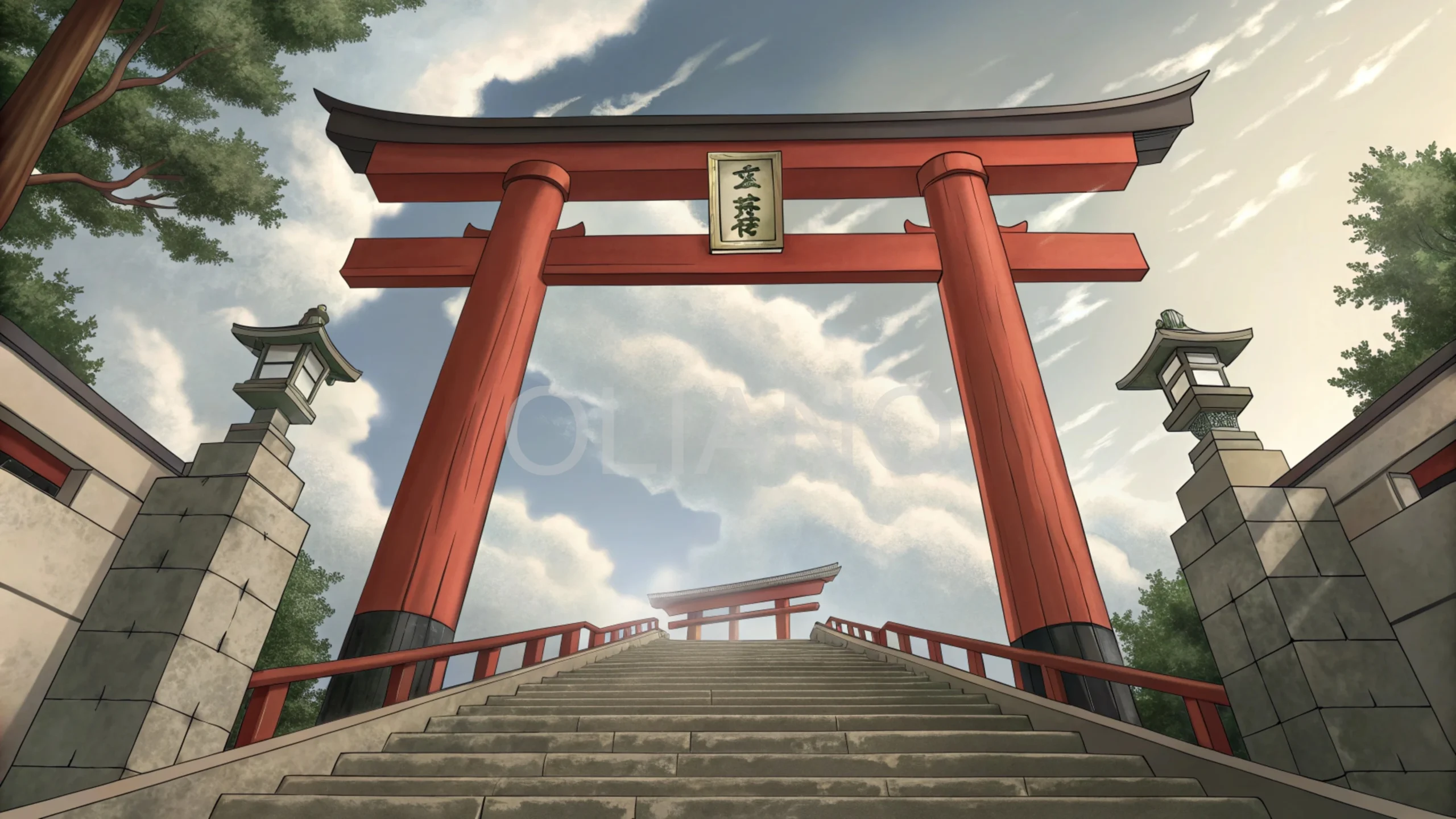 Majestic Temple Gate