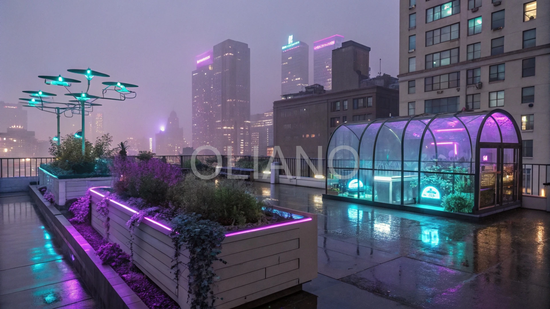 Tranquil Rooftop Sanctuary