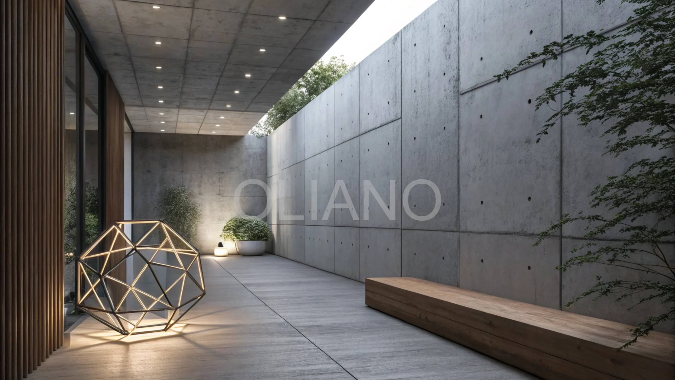 Geometric Wire Urban Loft