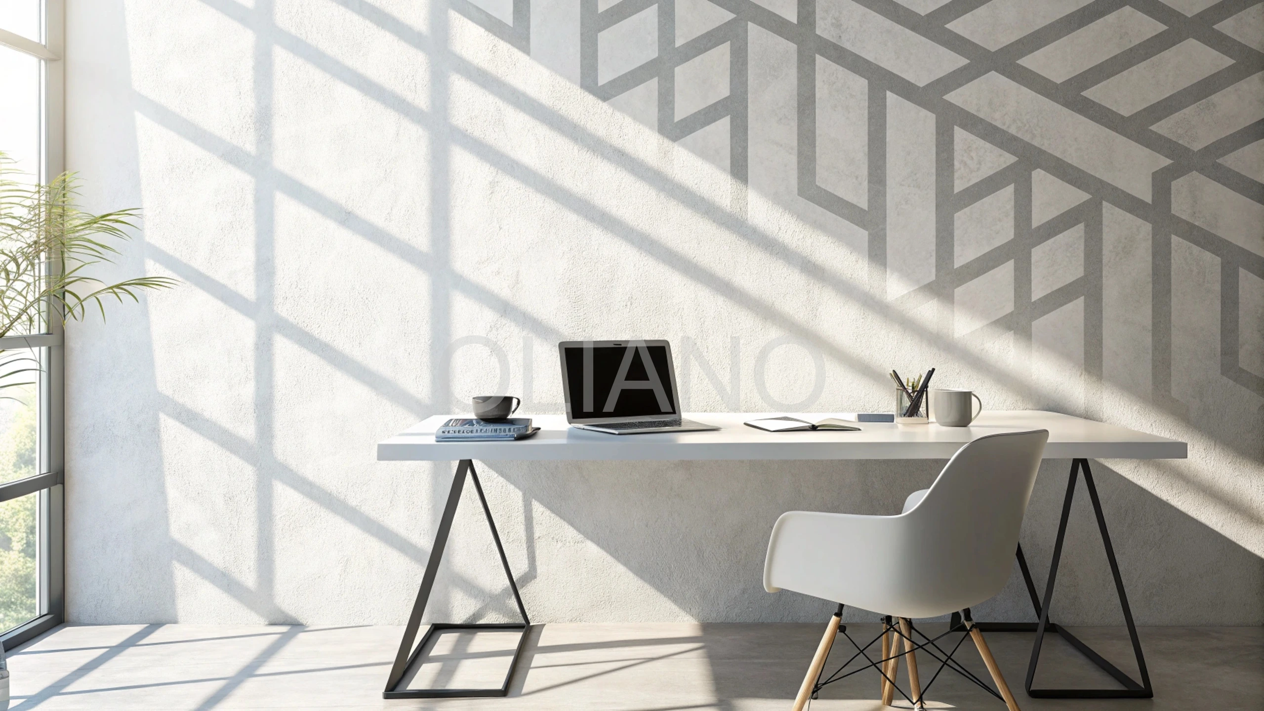 minimalist light pattern