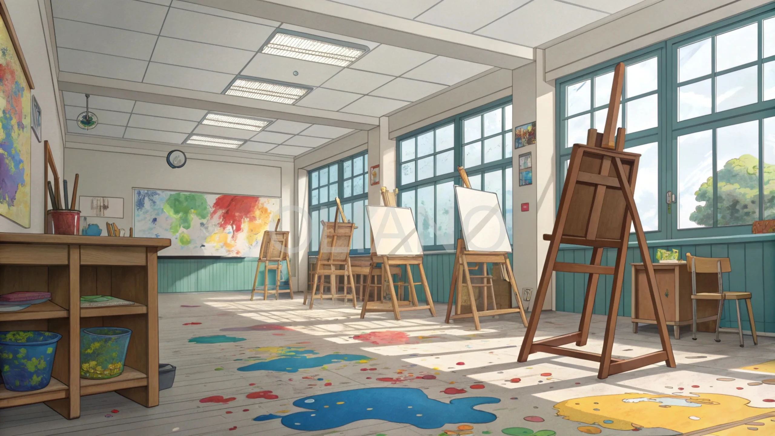 School Art Room