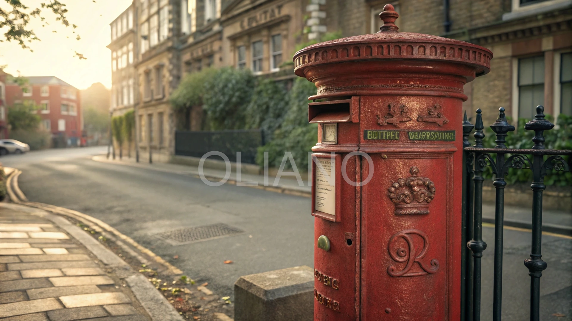Old street post box