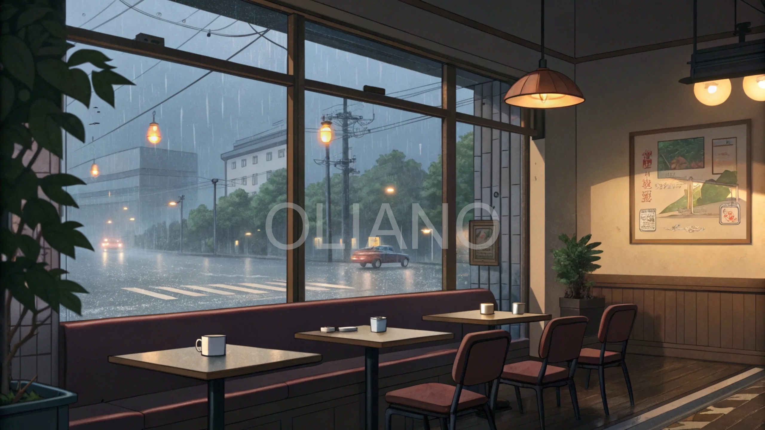 Rainy Cafe