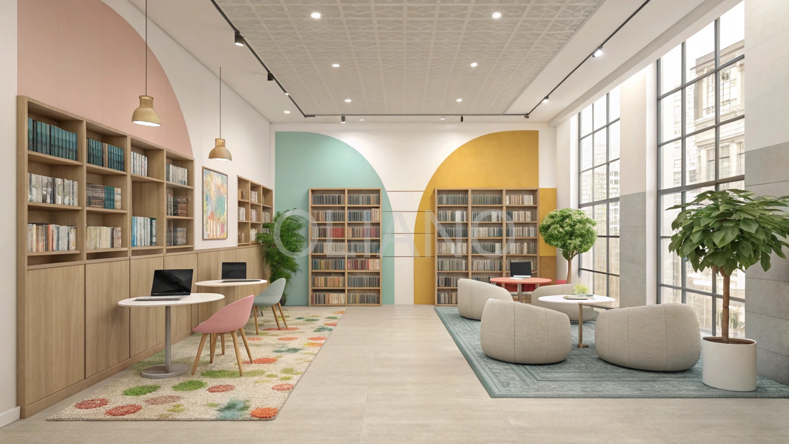 Post-Modern Serenity Library