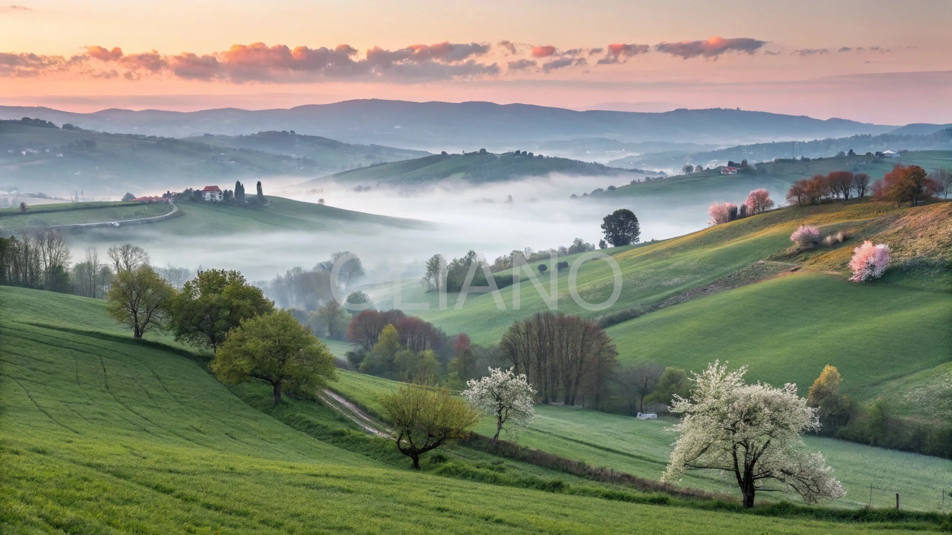 Misty Spring Hills
