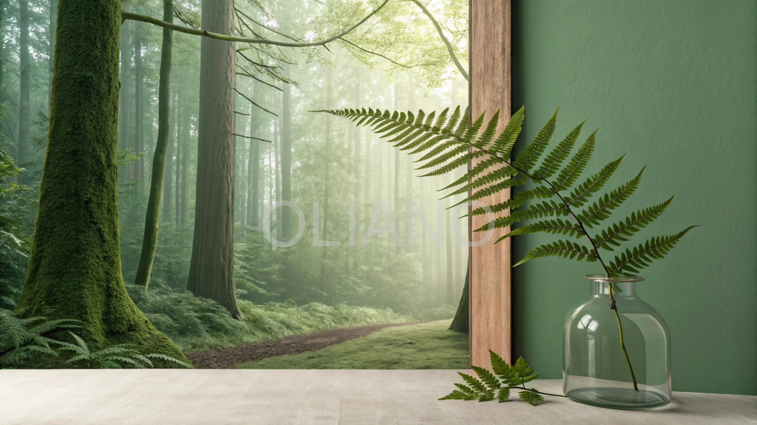 Fern Leaf Forest Nook