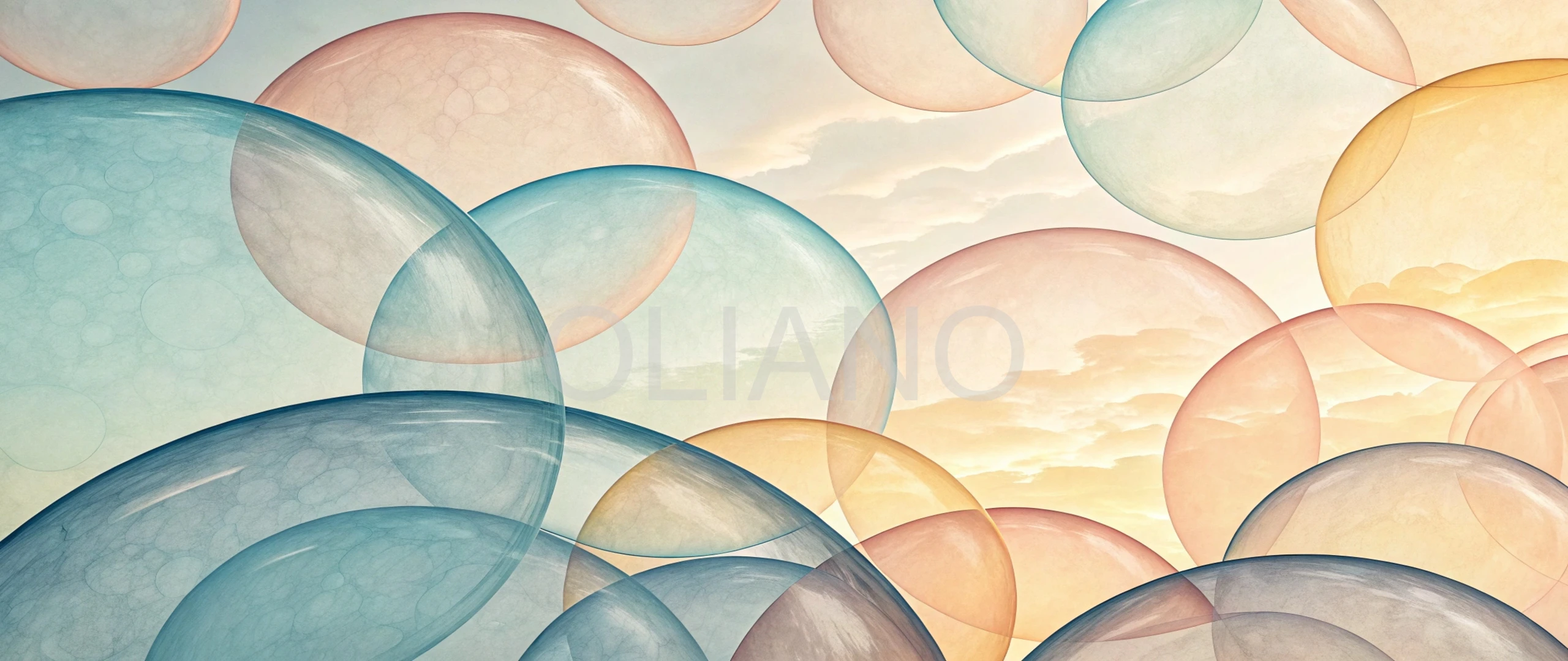 Overlapping Ethereal Spheres