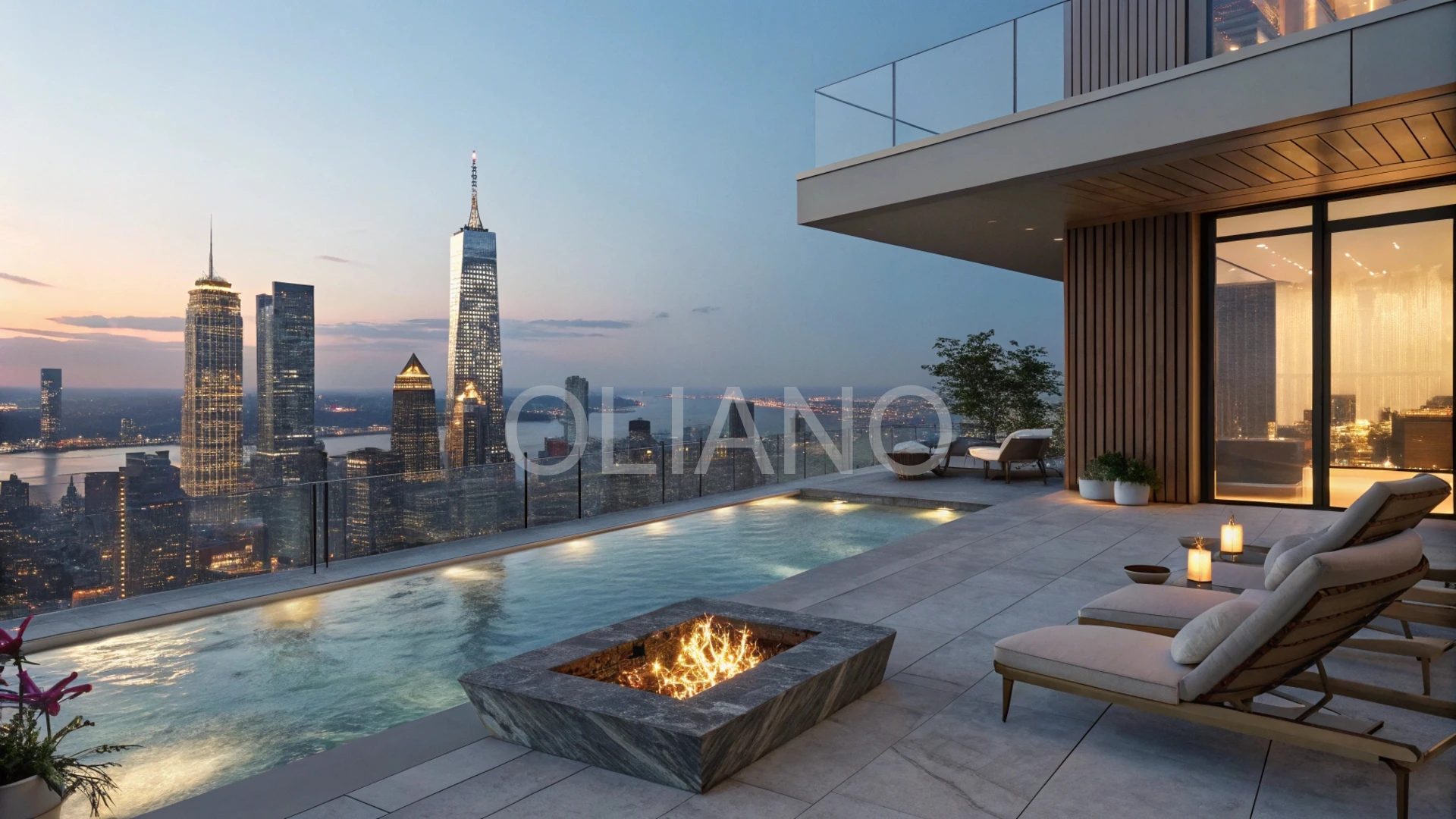 Urban Penthouse Oasis