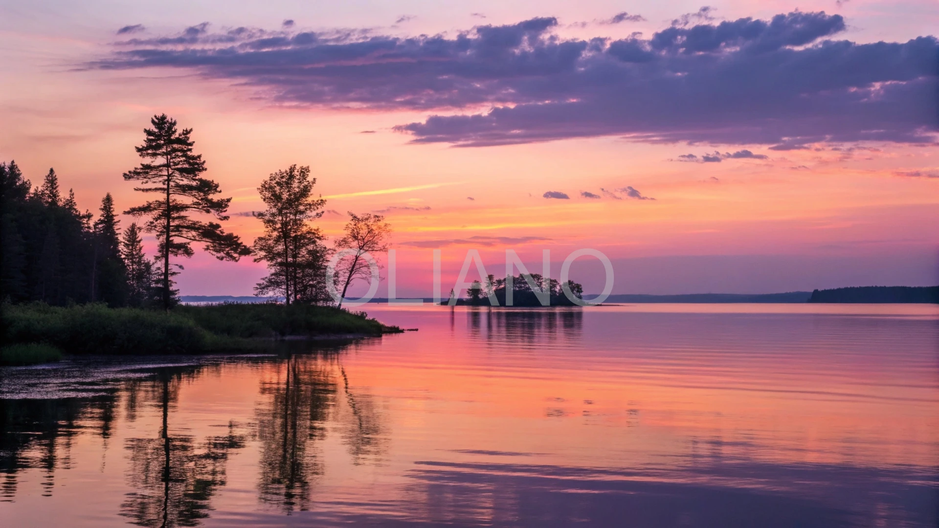 Twilight Summer Reflection