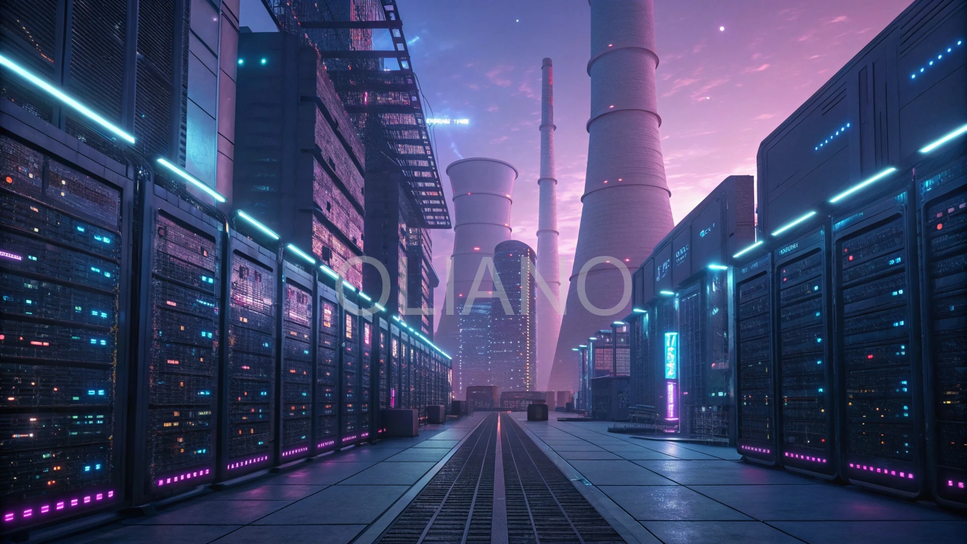 Server Cityscape