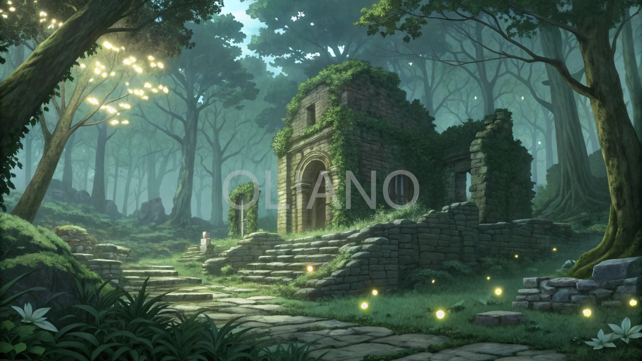 Luminous Forest Ruins